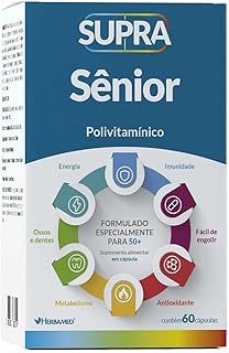 Supra Sênior Polivitamínico - 60 Cápsulas - Herbamed, Herbamed