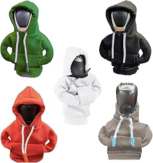5 Pack Gear Stick Shift Hoodie Cover - Gearshift Knob Hoodie - Little Hoodie for Gear Shift Shifter - Car Shifter Hoodies - Small Car Gear Shift Covers - Car Decor Accessories