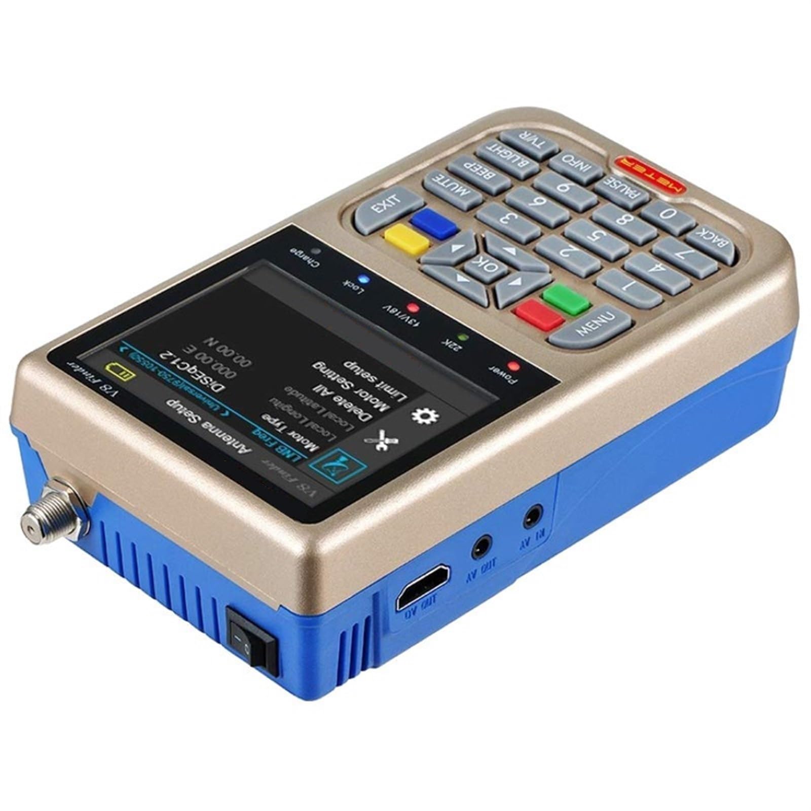 Ricerca satellite digitale Freesat segnale satellitare Rilevamento Preciso