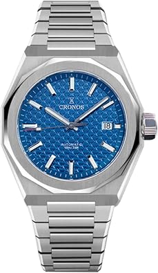 TACTICAL FROG Cronos L6028 Automatic Mens Watch - 39mm Sapphire Crystal 100M Water Resistant