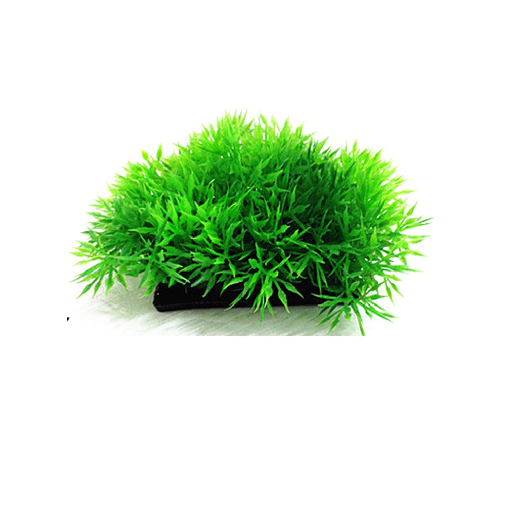 NEWFT Artificial Decorative Green Decor for Turtle for Ornament Green for Aqua-Terrariums Fish
