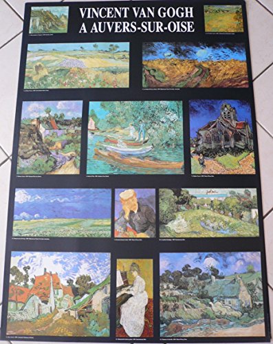 Affiche Van Gogh Auvers-Sur-Oise 72X100 Poster Grand Format Décoration Murale