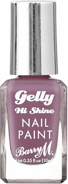Barry M Cosmetics Gelly Nail Paint, Hibiscus, shade purple