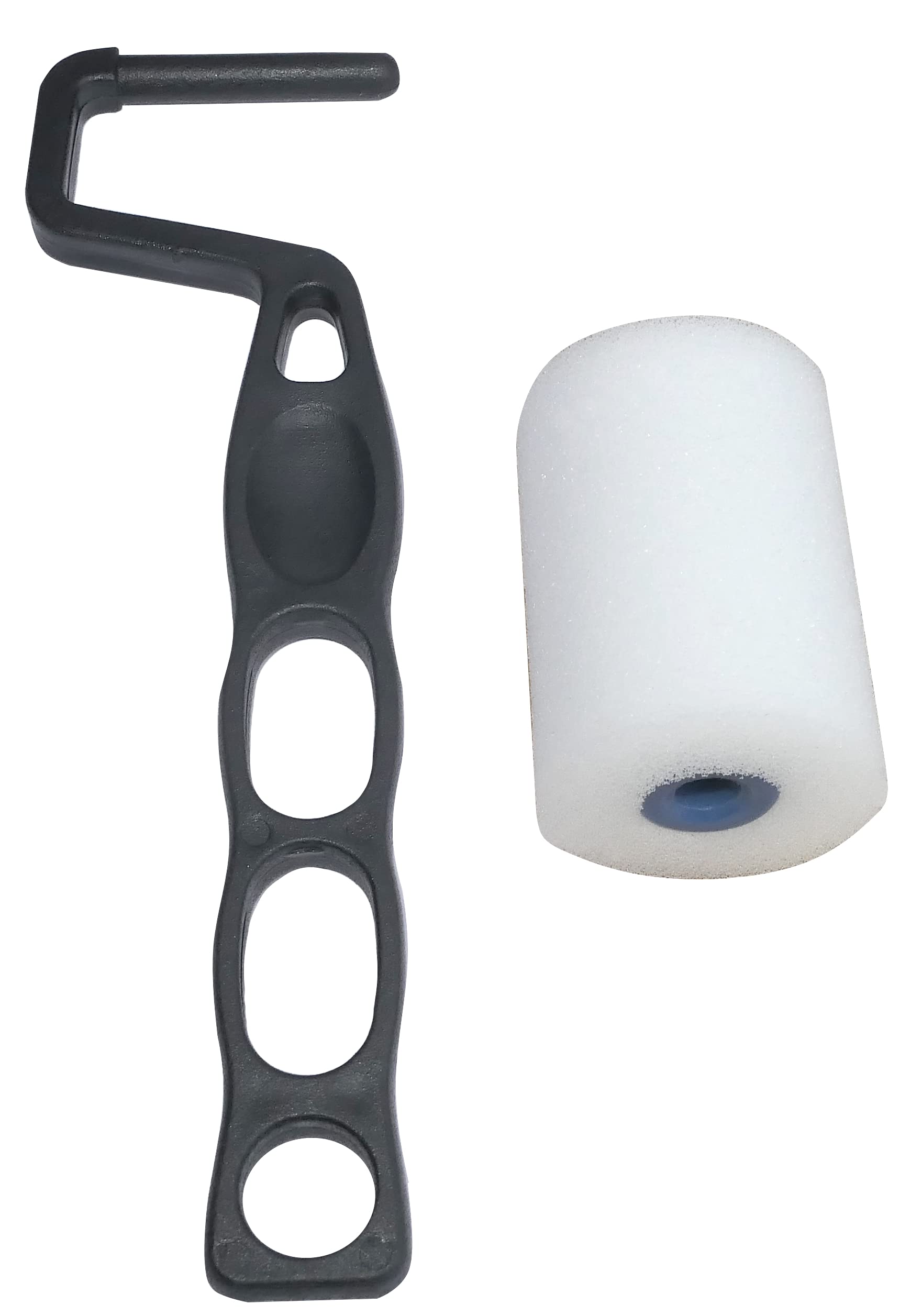 PRRE042 Lot De 10 Mini Rouleaux Poils Longs De 10,2 Cm Pour Peinture