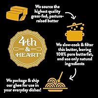 Vista 7 de 4th & Heart Aceite de Ghee Original en Aerosol Antiadherente para Cocinar, Hecho con Ghee de Ganado Alimentado con Pasto y Criado en Pastizales