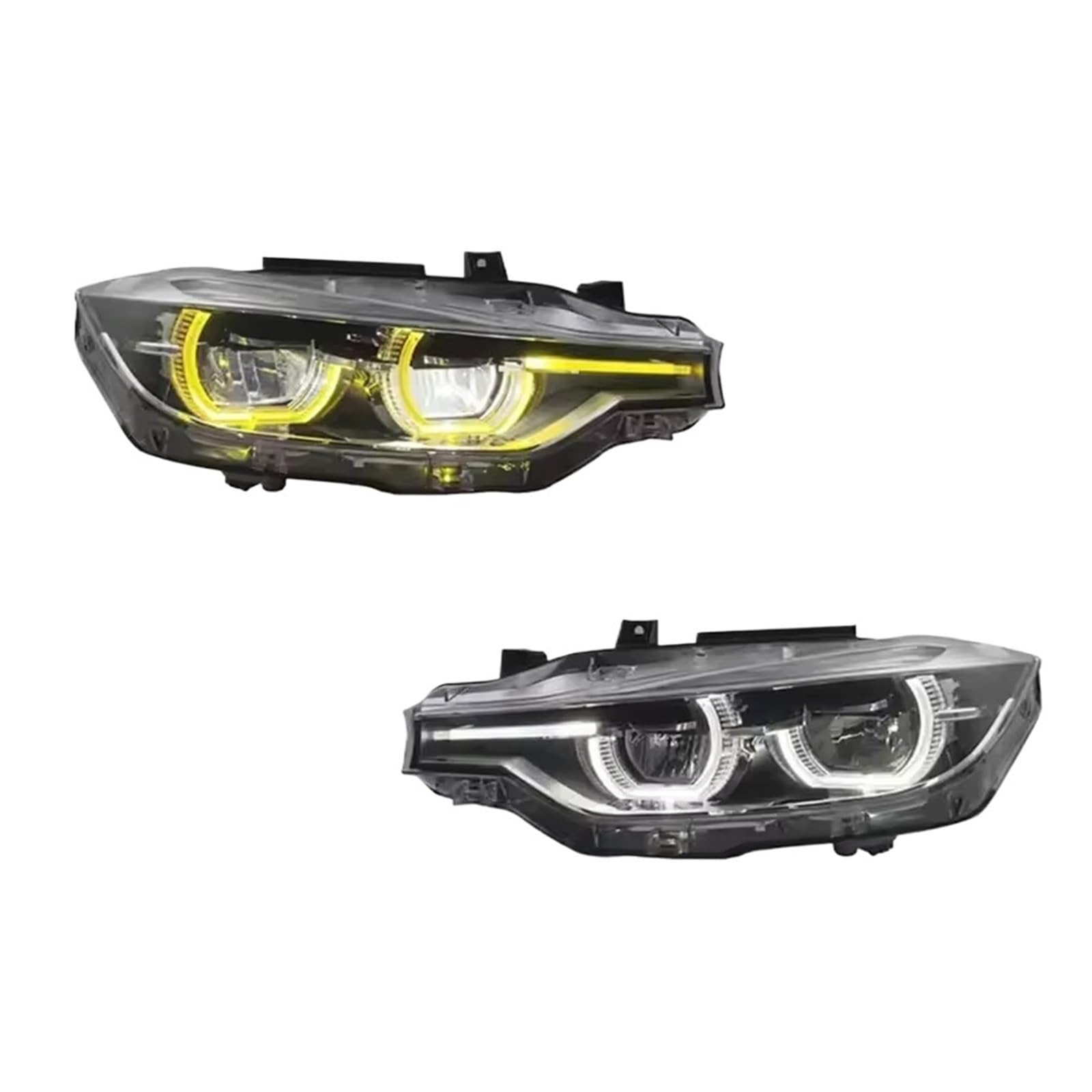 Luces Traseras Para 3 Para Serie Para F30 Para F35 2013-2019 Amarillo Bnco LED Lámpara Señal Giro Enchufe Faros Coche Conjuntos Luces