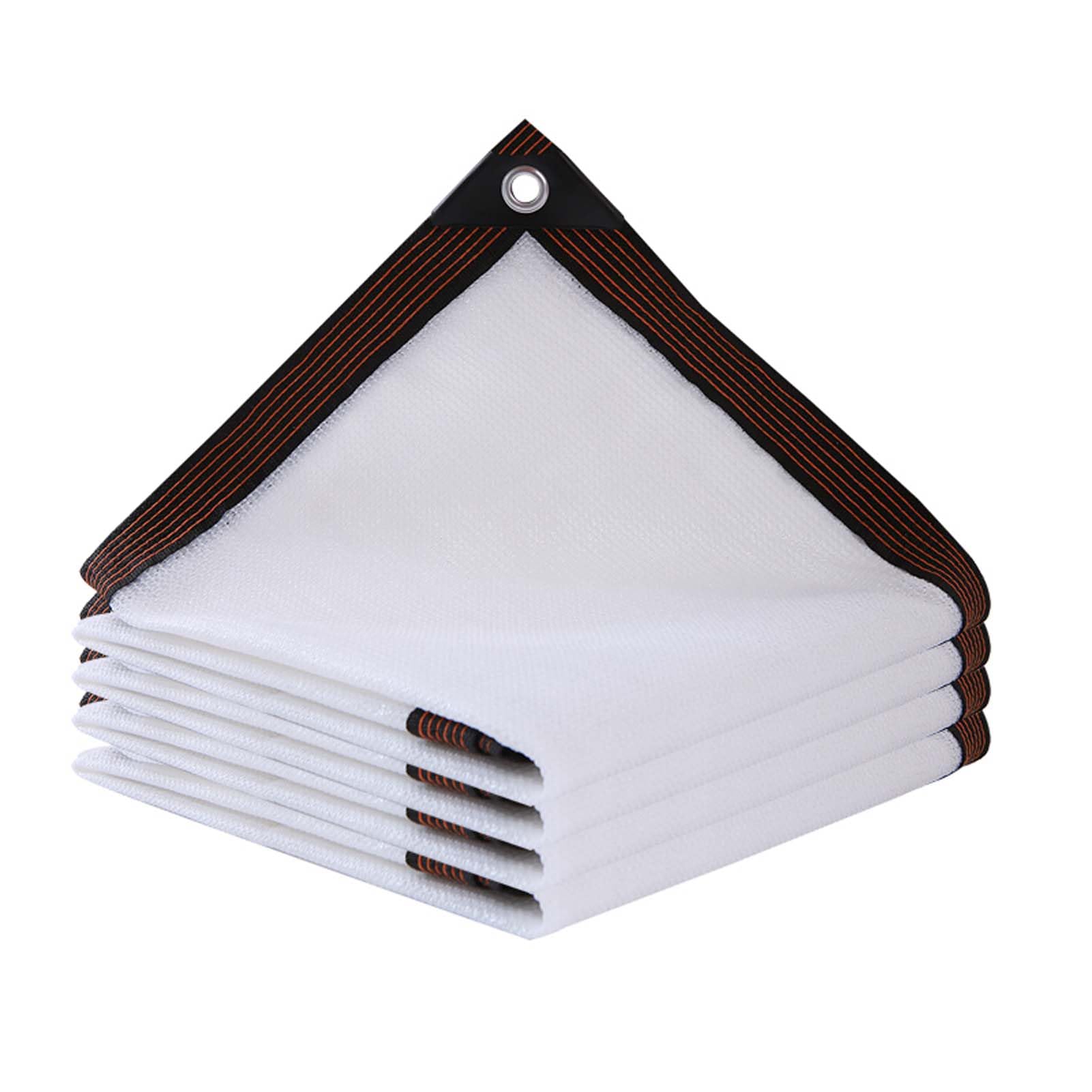 Filet d'ombrage de jardin blanc 3x13m pour abriter votre terrasse