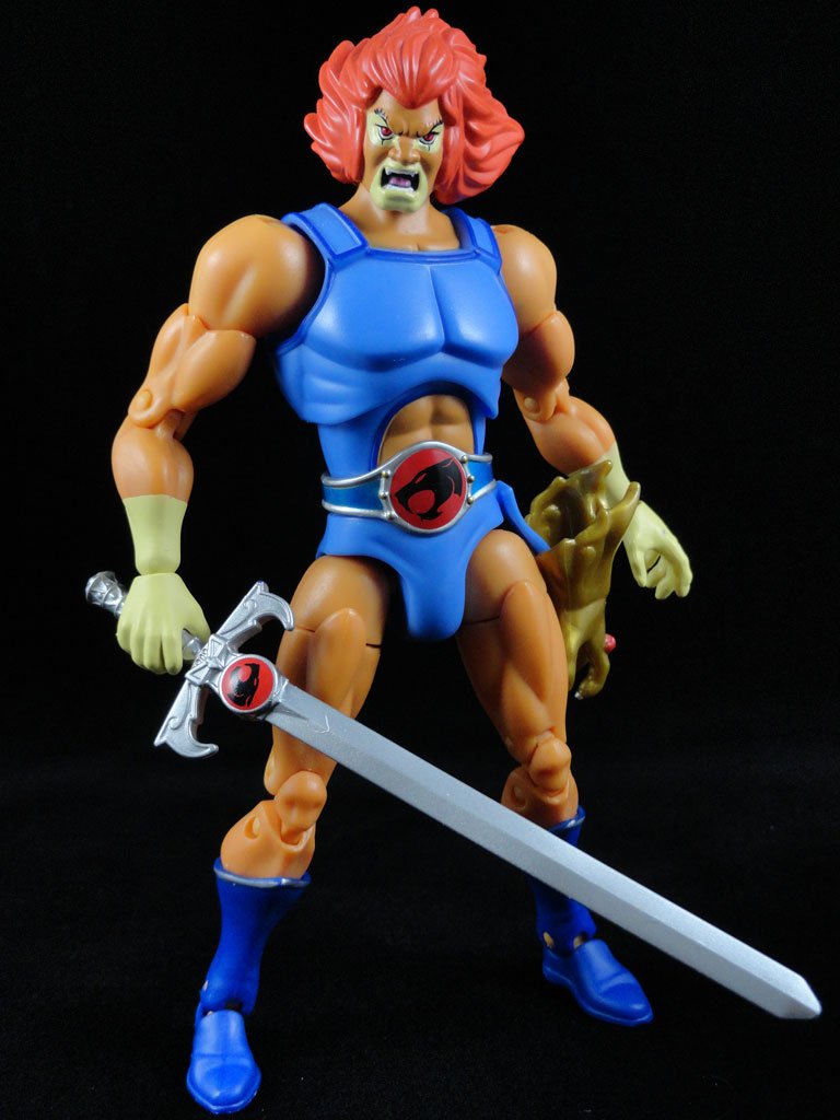 Figura León-O Masters Of The Universe X Thundercats – 14cm Con Armadura Y Espada Del Augurio