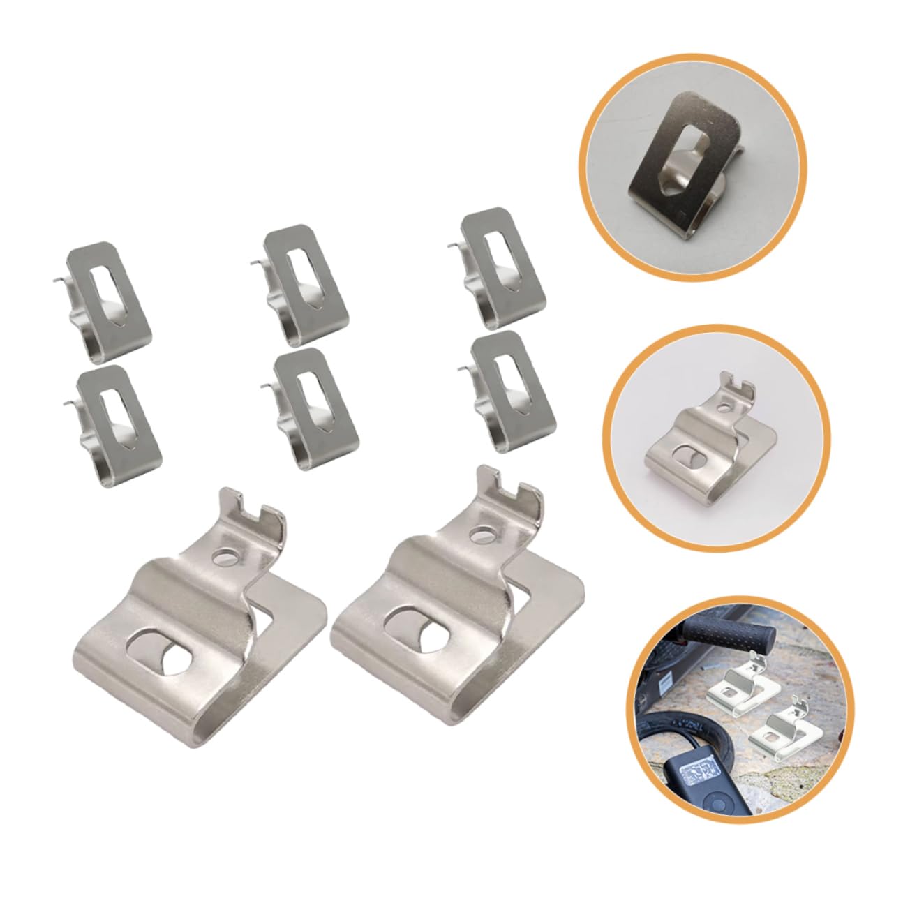 Veemoon Housse De Ceinture pour Outils Acier Inoxydable Clip De Ceinture Ajustable pour Perceuse sans Fil Outils Électriques Maintien Organisé