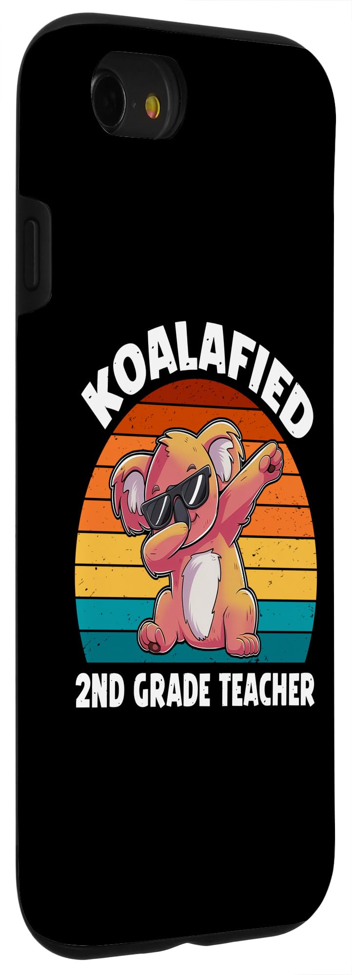 iPhone SE (2020) / 7 / 8 Koalafied Second Grade Teacher Funny Koala Lover Case - Image 3