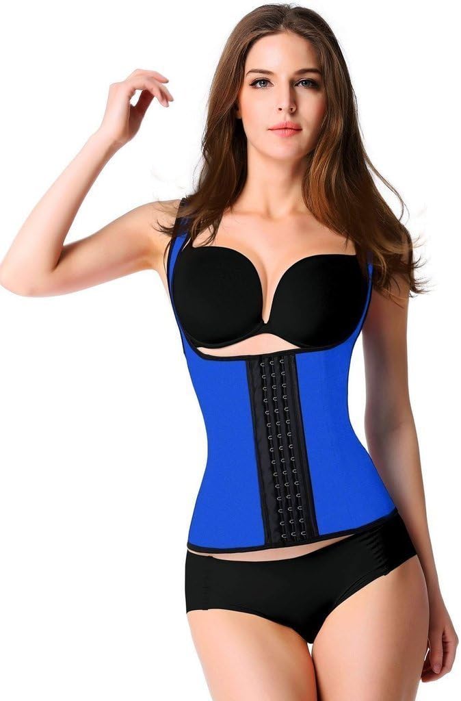 Women's Classic 3 Hooks Fajas Waist Trainer Shapewear Workout Waist Cincher