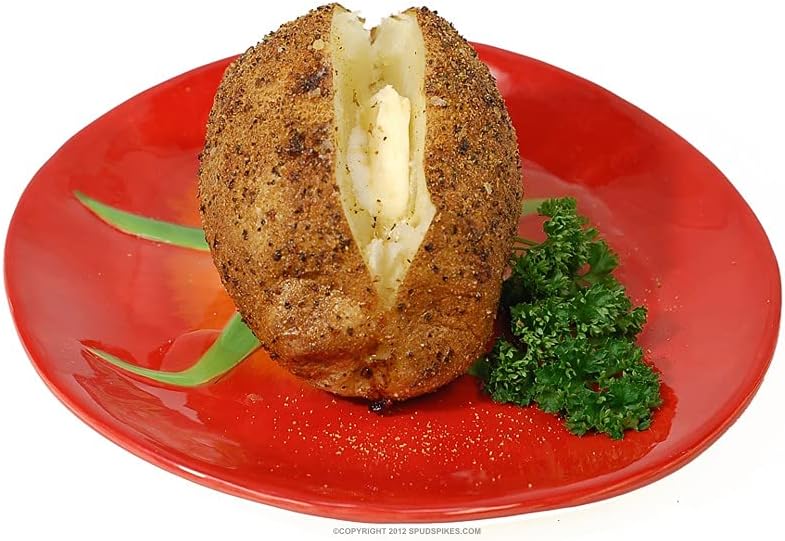 6-Inch Potato Baking Nails Food-Grade Stainless Steel, 2 Sets of 4