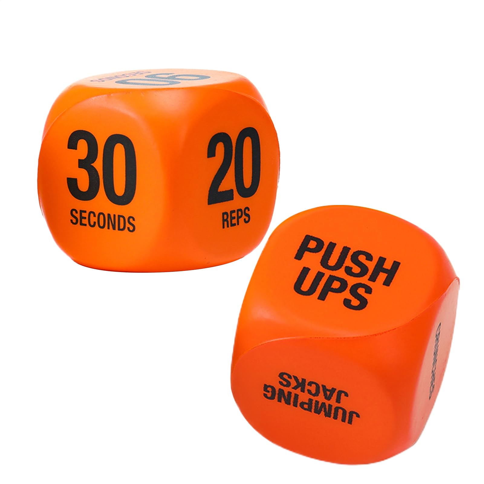Dadi Esercizi Per Allenamento - Coppia Dadi Palestra A 6 Facce, Gioco Fitness Divertente | Attrezzo Allenamento Per, Casa, Ufficio, Donne, Ragazzi, Idee Regalo Sportive