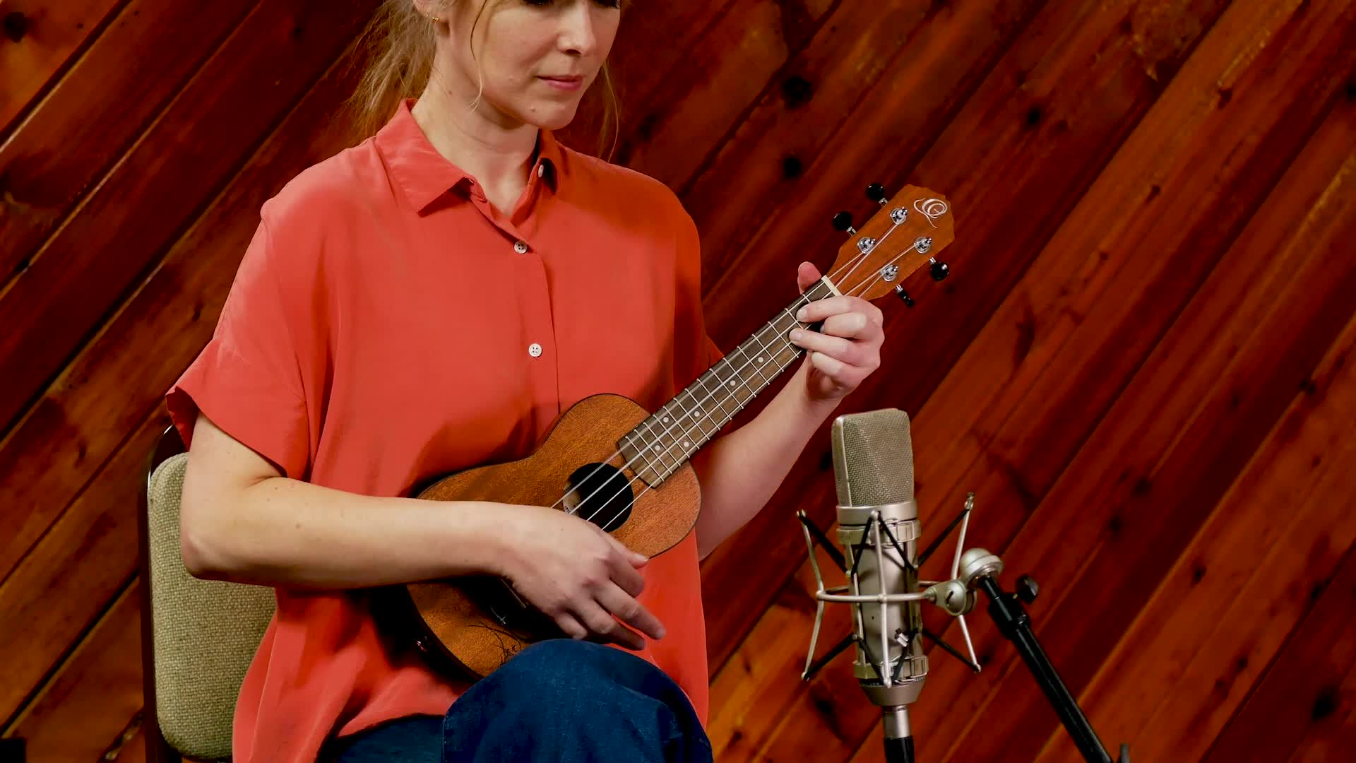 Ortega Guitars Ukulélé Soprano Bonfire – Sapele Naturel RU5MM-SO – Son Chaleureux & Brillant Idéal Débutants
