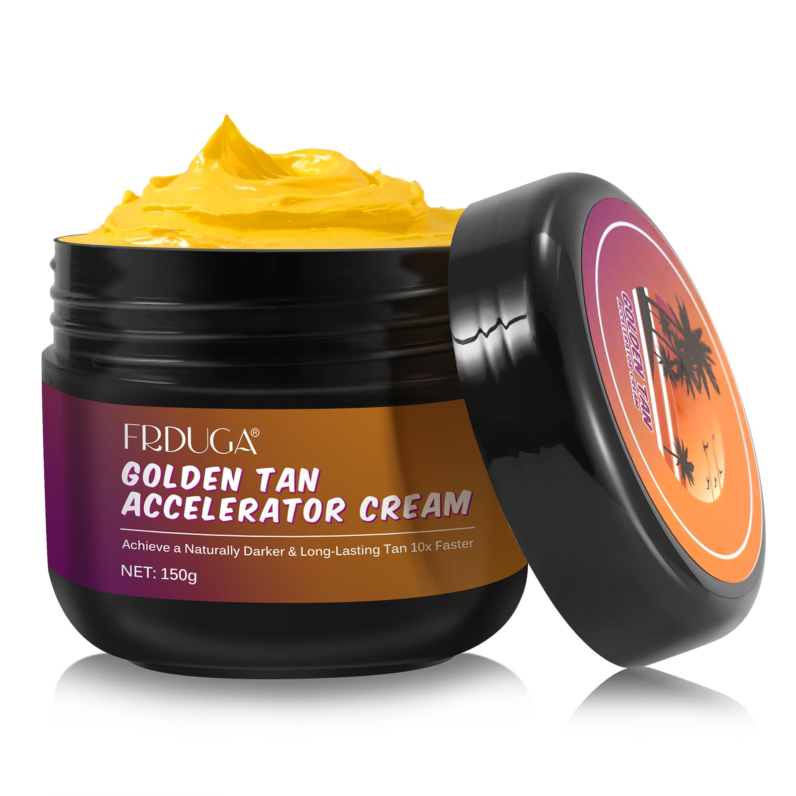 Intensive Tanning Gel 150g Sunbed Cream Tanning Accelerator Cream for Sunbed