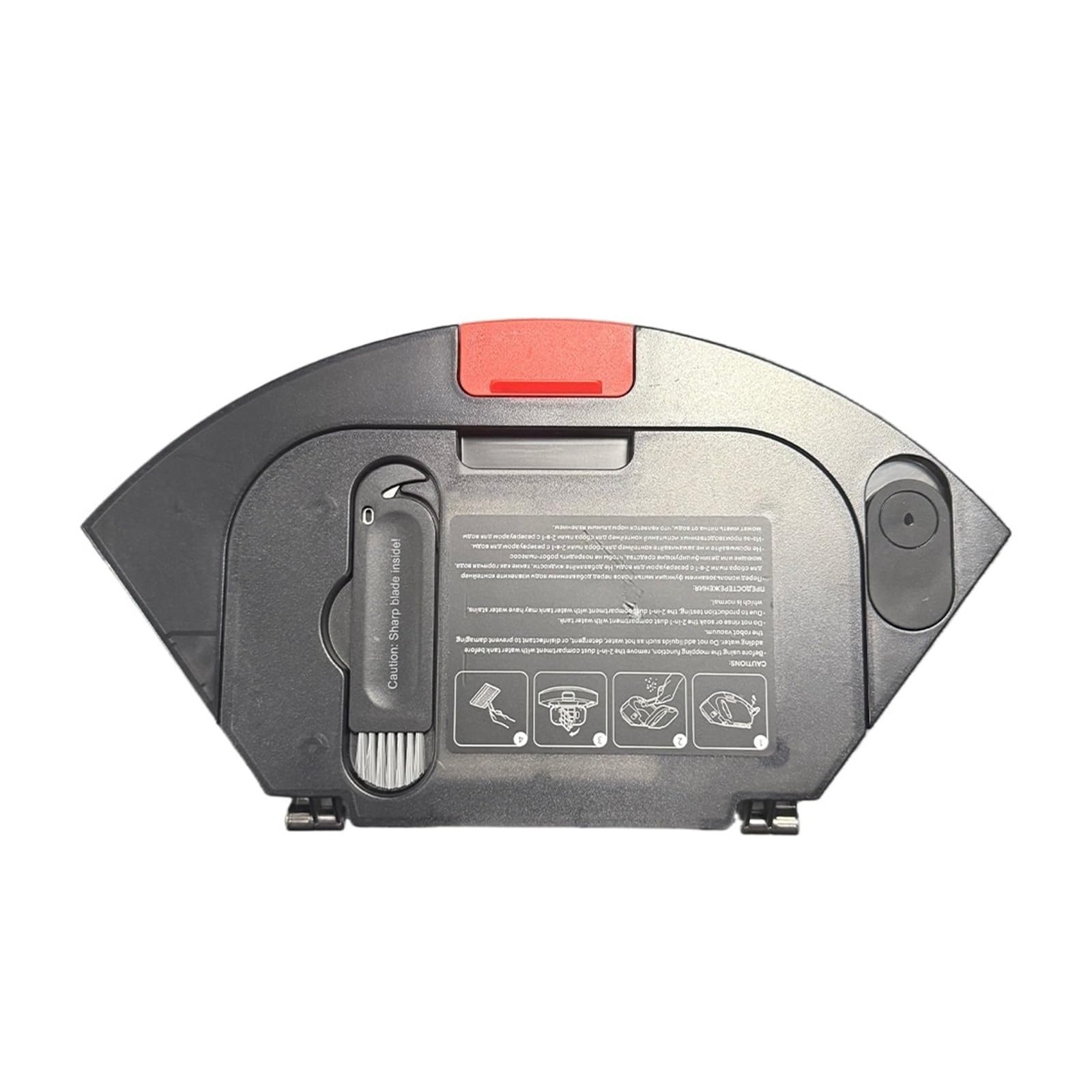 JWEINENL Compatible For Xiaomi S20 D106/Compatible For Mijia,3CEnhanced Version E10 / B112 / E12 / C103，2-in-1 Water Tank Dust Box,Robot Vacuum Cleaner Parts