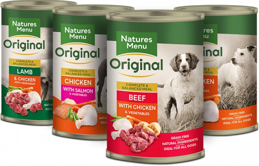 Natures Menu Mixed Multipack Dog Food Cans 12 x 400G Amazon.co.uk