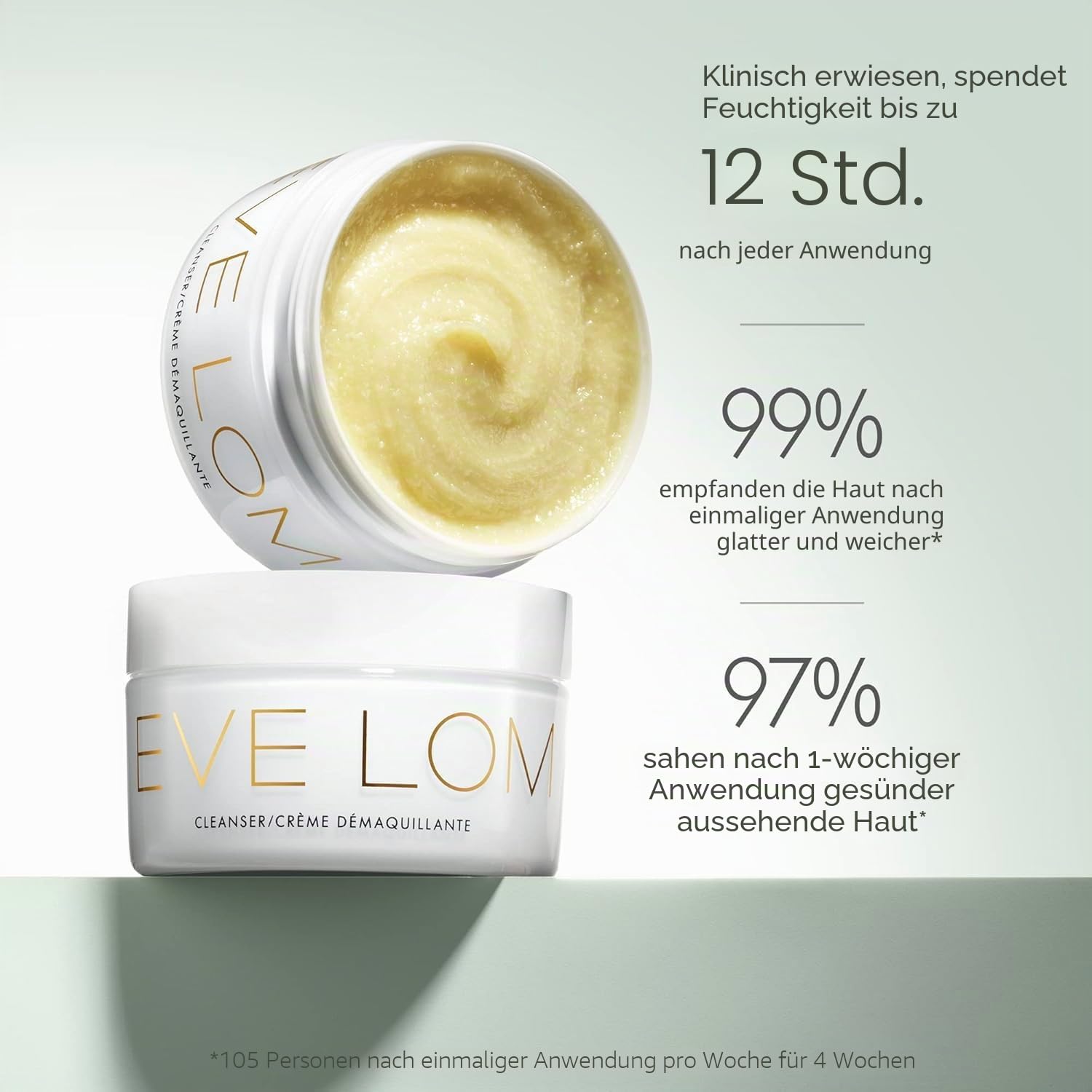EVE LOM The Original Balm Cleanser - 5-in-1 Gesichtsreinigungsbalsam & Musselintuch - Ausgezeichnet 2024 Best Makeup Remover Women's Health Magazine Skincare Awards - 200ml