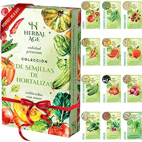 Herbal Age Mezcla De Semillas De 12 Vegetales Cover