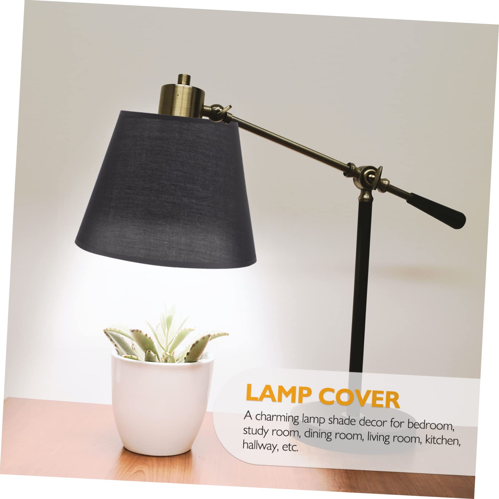 Tischlampenschirm Stoff Runder Lampenschirm für Nachttisch und Stehlampe Elegantes Design für Schlafzimmer Wohnzimmer und Esszimmer