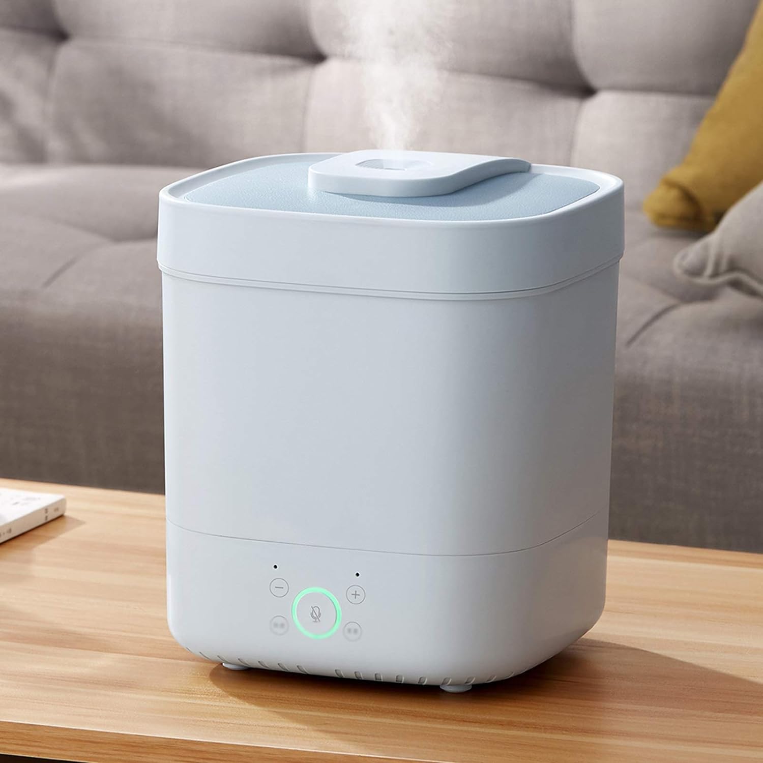 Humidificadores Difusor De Aceite Esencial Grande, Difusor De Aromaterapia Humidificador De Aire Silencioso, Apagado Automático Sin Agua