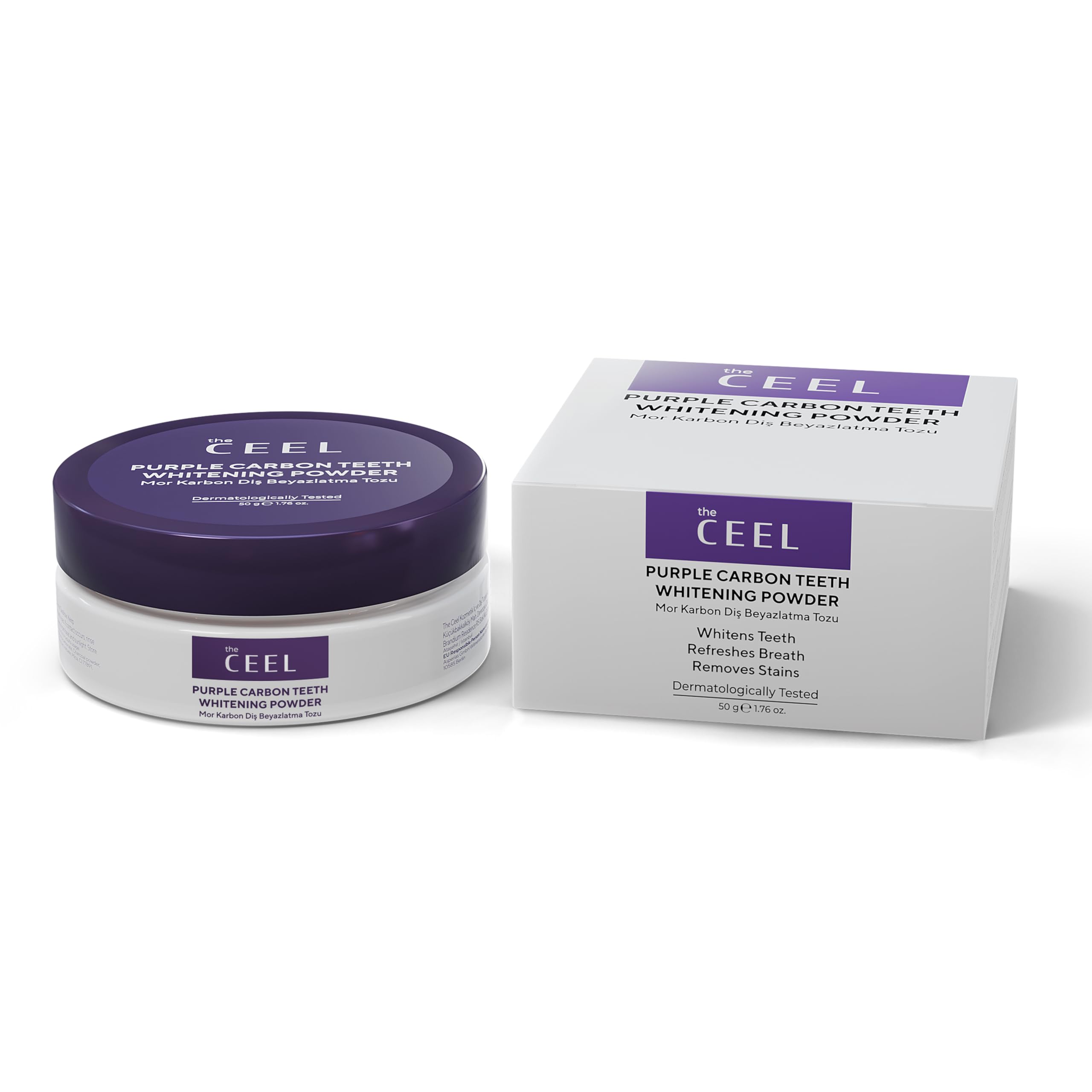 Amazon.com: The Ceel Purple Teeth Whitening Tooth Powder with