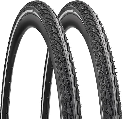 Miniatura 7 de SIMEIQI Neumático de bicicleta 700X35C con neumáticos de bicicleta plegables de pared reflectante