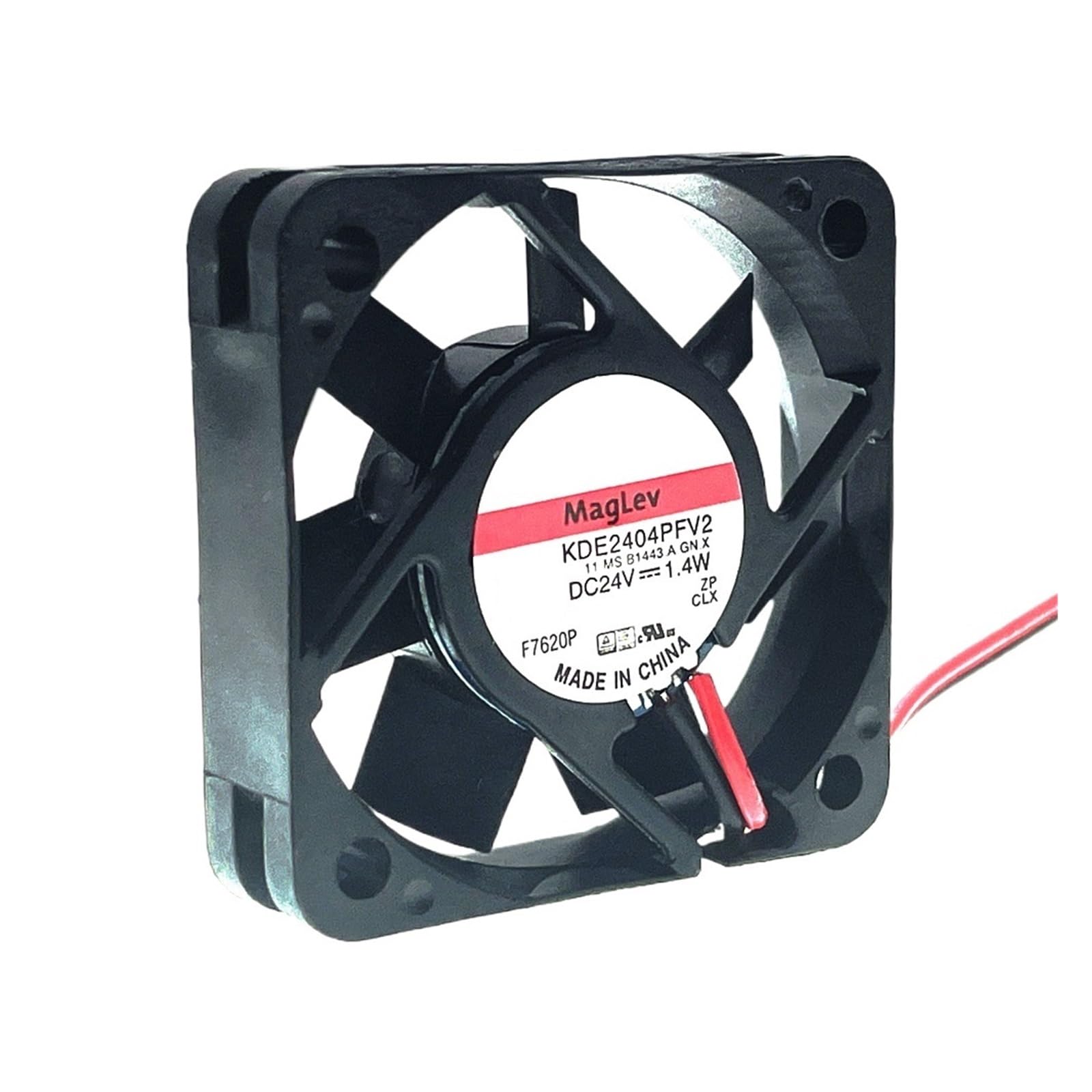 GJEXXPTST 4010 24V Cooling Fan KDE2404PFV2 4cm DC 1.4W 40X40X10 2-Wire