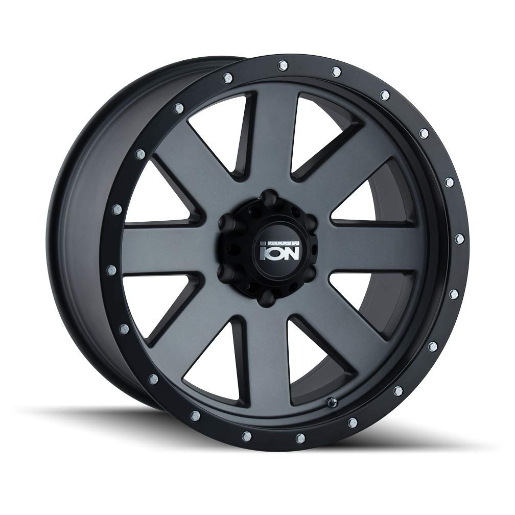 Amazon.com: Ion Wheels 134 Matte Gunmetal/Black BEADLOCK Wheel