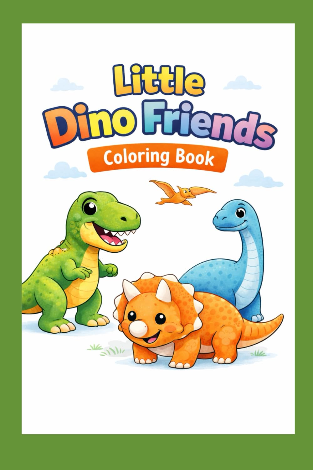Little Dino Days Coloring Book