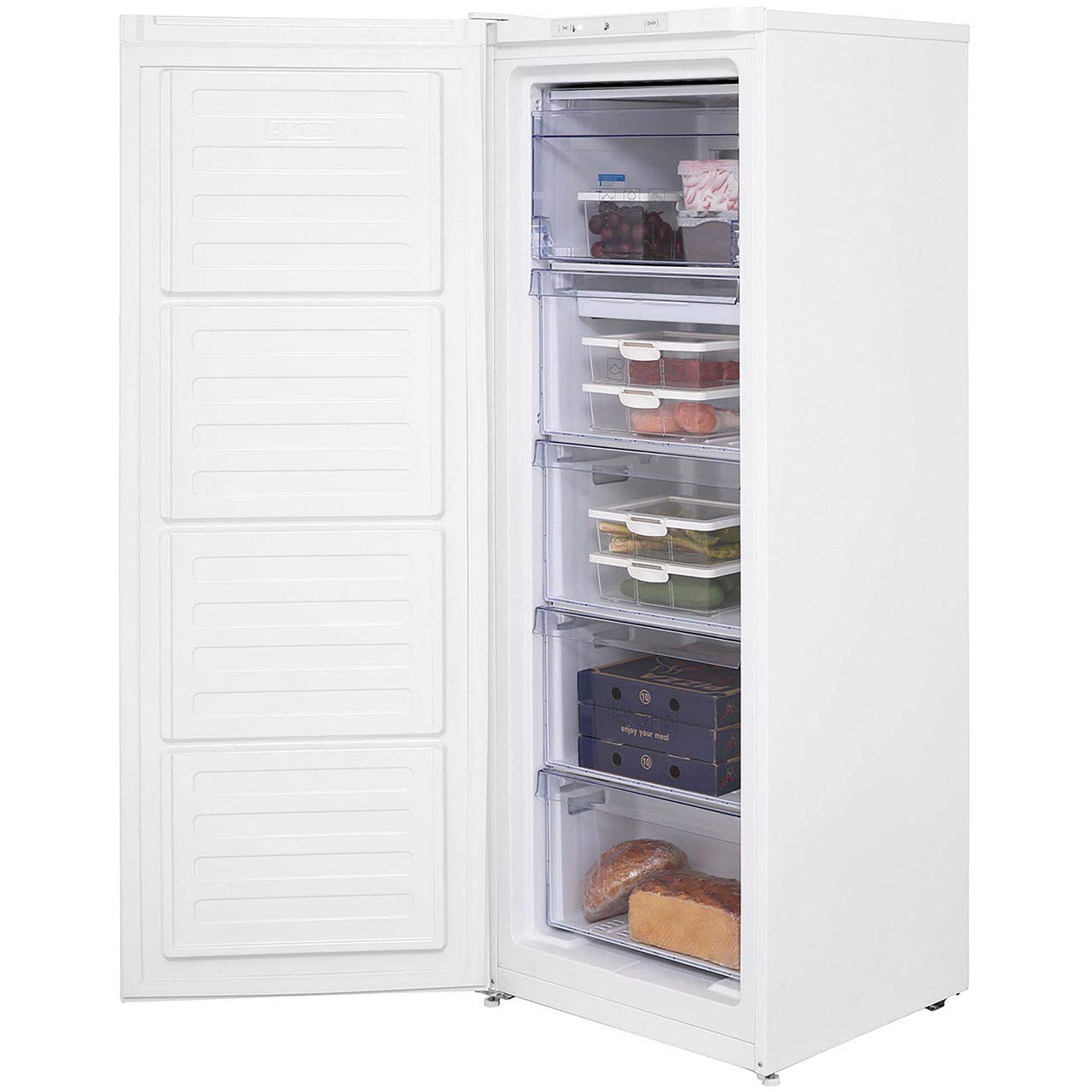 Beko FFG1545W 168 Litre Freestanding Upright Freezer 146cm Tall Frost