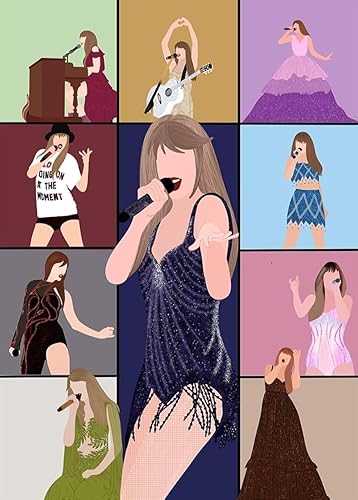 Miniatura 10 de YPF Kits de pintura de diamantes de Navidad para adultos, kits de arte de diamantes para niños, principiantes, bricolaje 5D, taladro completo, arte