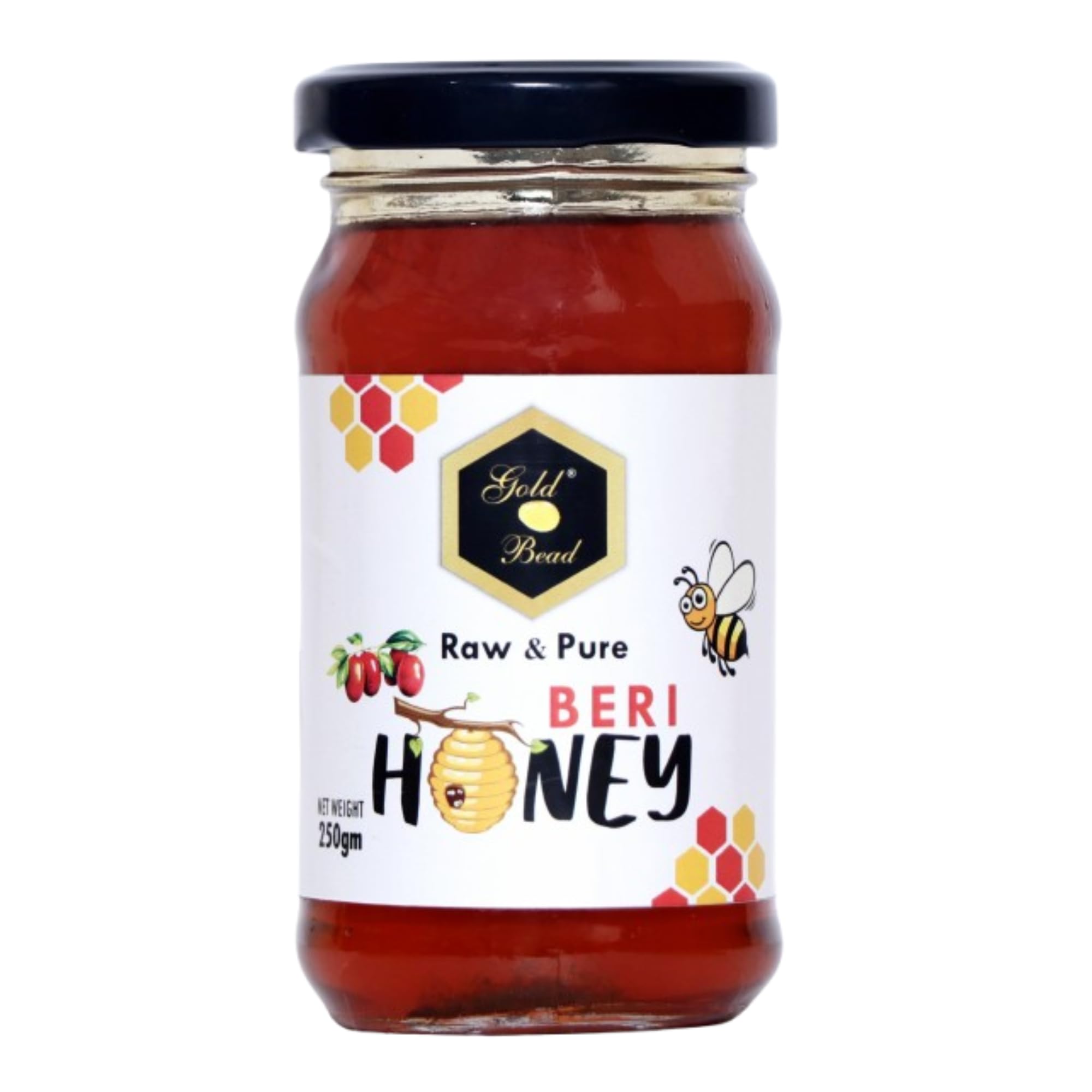 Gold Bead Beri Honey | 250g | Raw & Pure Sidr Jujube Honey | Unprocessed Shahad for Daily Wellness & Immunity-image-20