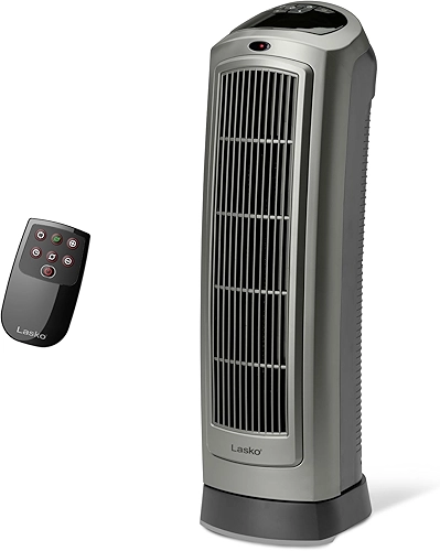Lasko 5538 Aquecedor de Torre de Cerâmica com Controle Remoto