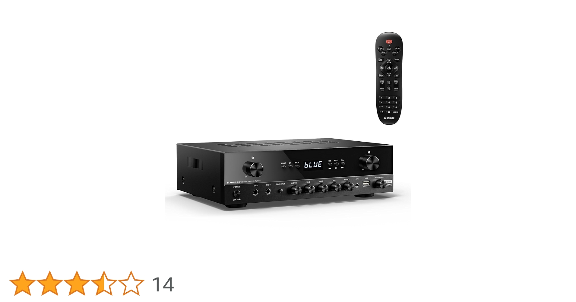 DONNER MAMP2 プリメインアンプ Amazon.co.jp: Donner ステレオ・オーディオ・アンプ、600Wピーク2