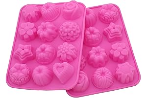 WARMBUY Silicone Molds for Making Bath Bombs