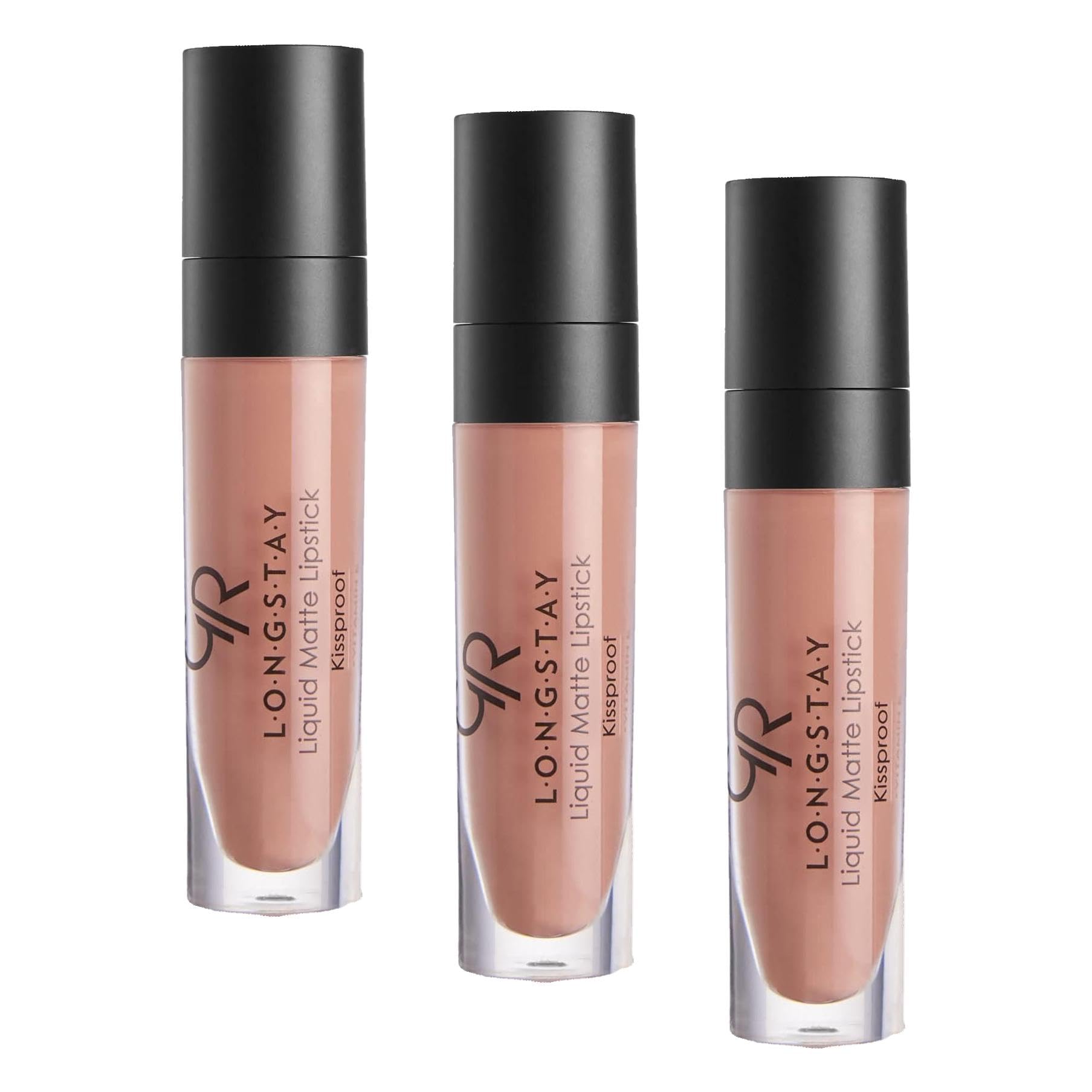 Golden Rose Longstay Liquid Matte Lipstick No: 38 - Bulaşmayan Kalıcı Likit Mat Ruj (3 paketi)