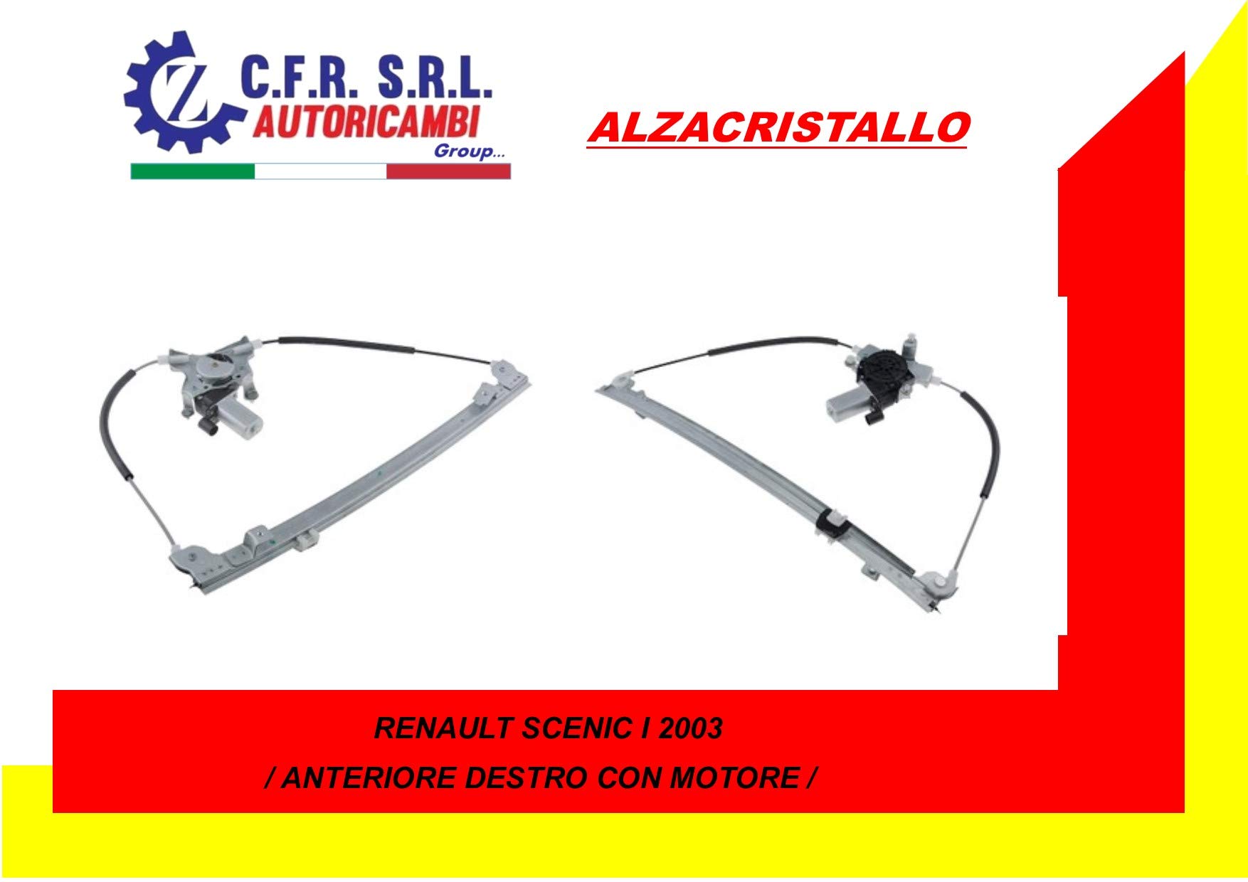 NTY Alzacristallo EPS-RE-021