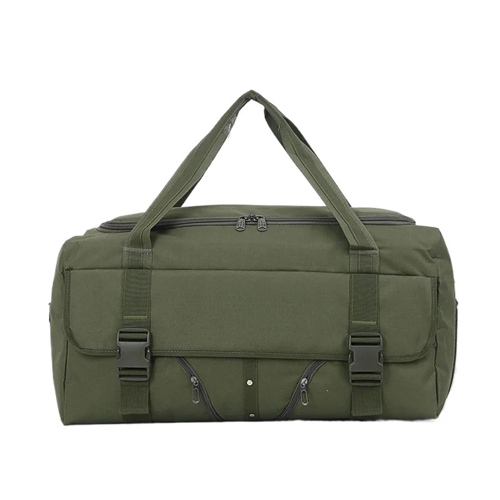 Bolsa de Viaje Equipaje de Mano Bolsos de Viaje for Hombres Bolsos de Lona for Hombres Bolso de Viaje de Gran Capacidad Bolso Impermeable for Vacaciones de Fin de Semana(Green)