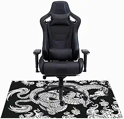 Tapete Gamer De Proteção Para Piso Dragão Chinês Japones