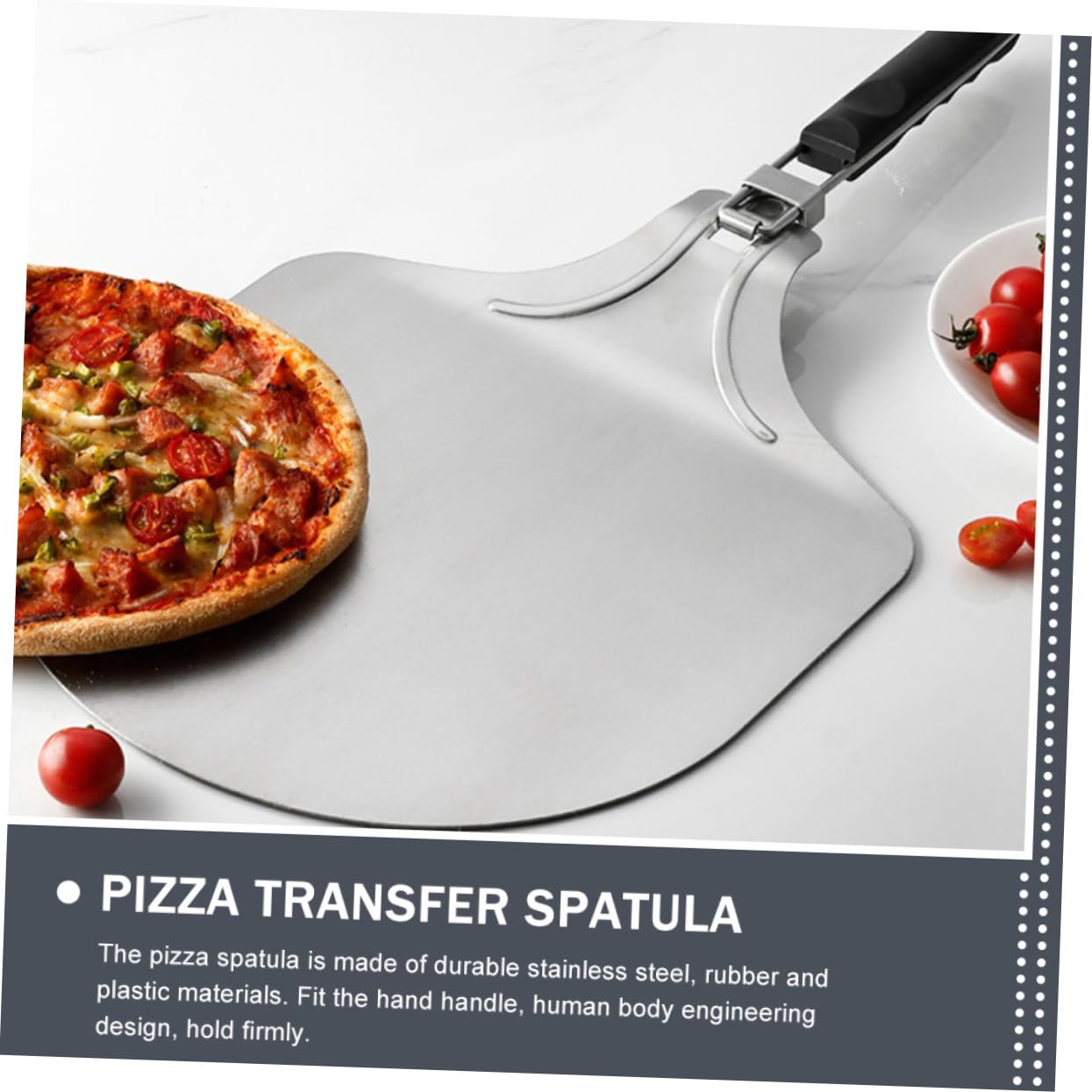 Pelle Acier Spatule De Pour Gâteaux Et Pizzas Outil De Cuisine Pratique Pour Maison Et Restaurant