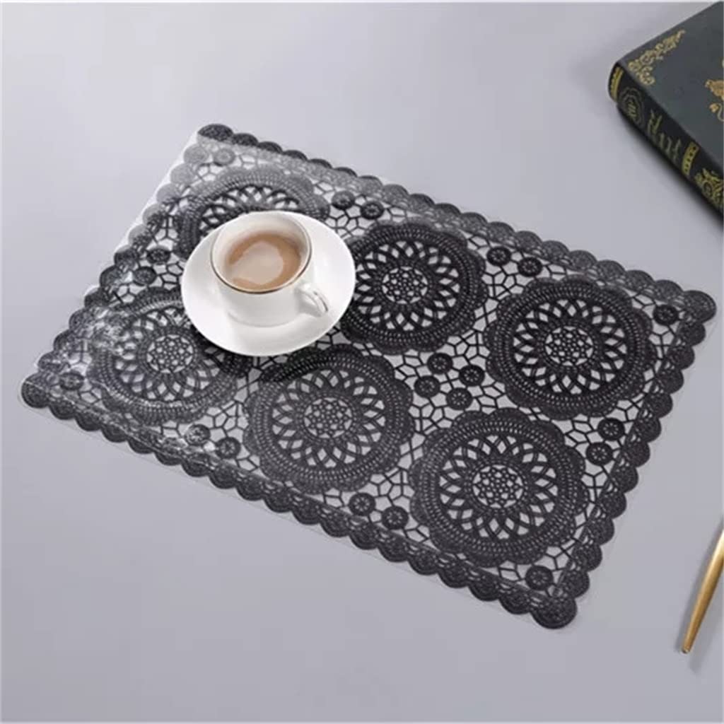Sets de table cuisine lot de 6 avec dessous de verre pour repas festifs en famille