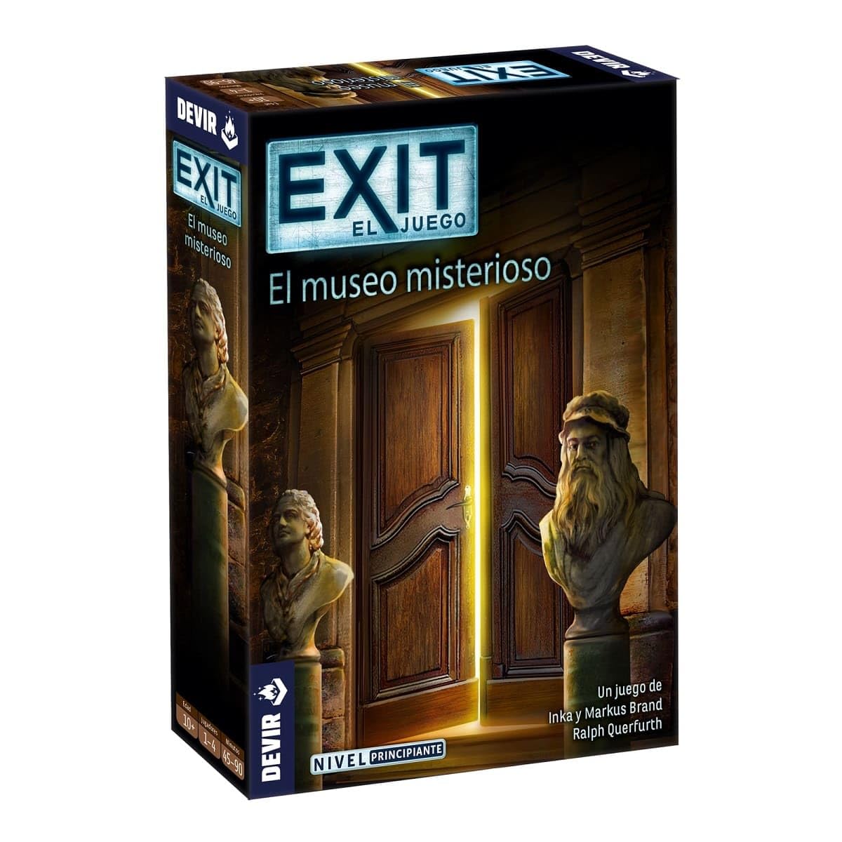 Devir - Exit: El Museo Misterioso, Español, Juego de Mesa con Amigos, Escape Room para Adulto (BGEXIT10)