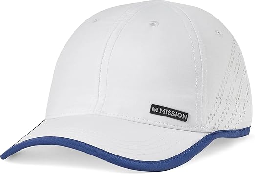 MISSION Cooling Marathon Hat - Unisex Running Cap for Men & Women