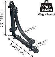 Vista 9 de Nach JS-90-064AM - Soporte para estante, js-90-064S