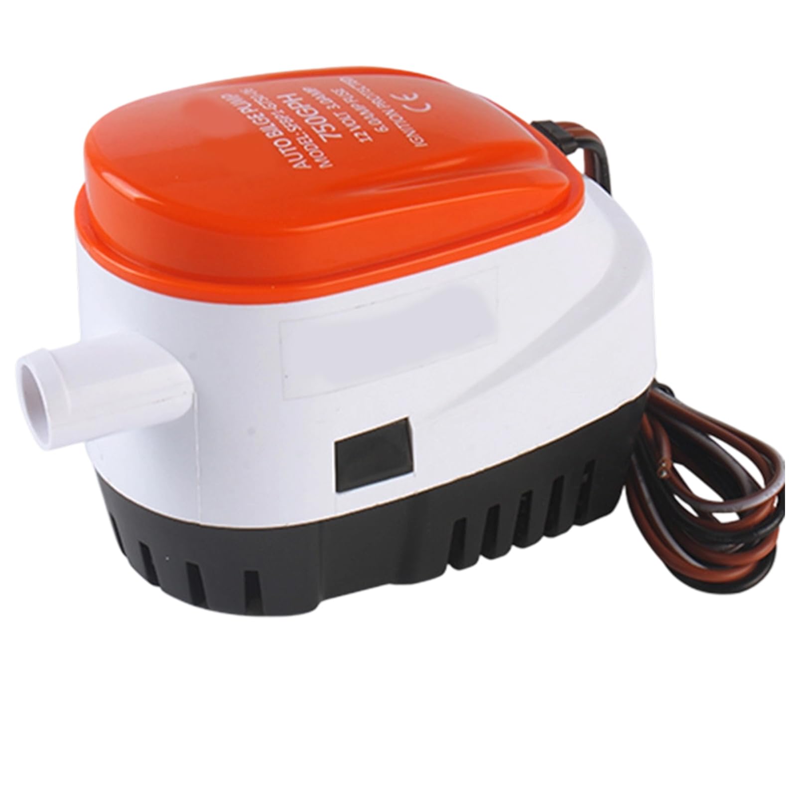 Woedpez 1100Gph 750Gph / Automatic Water Pumps Bilge For Boat Yacht 1-1 / 8In Outlet Auto High Efficiency Automatic