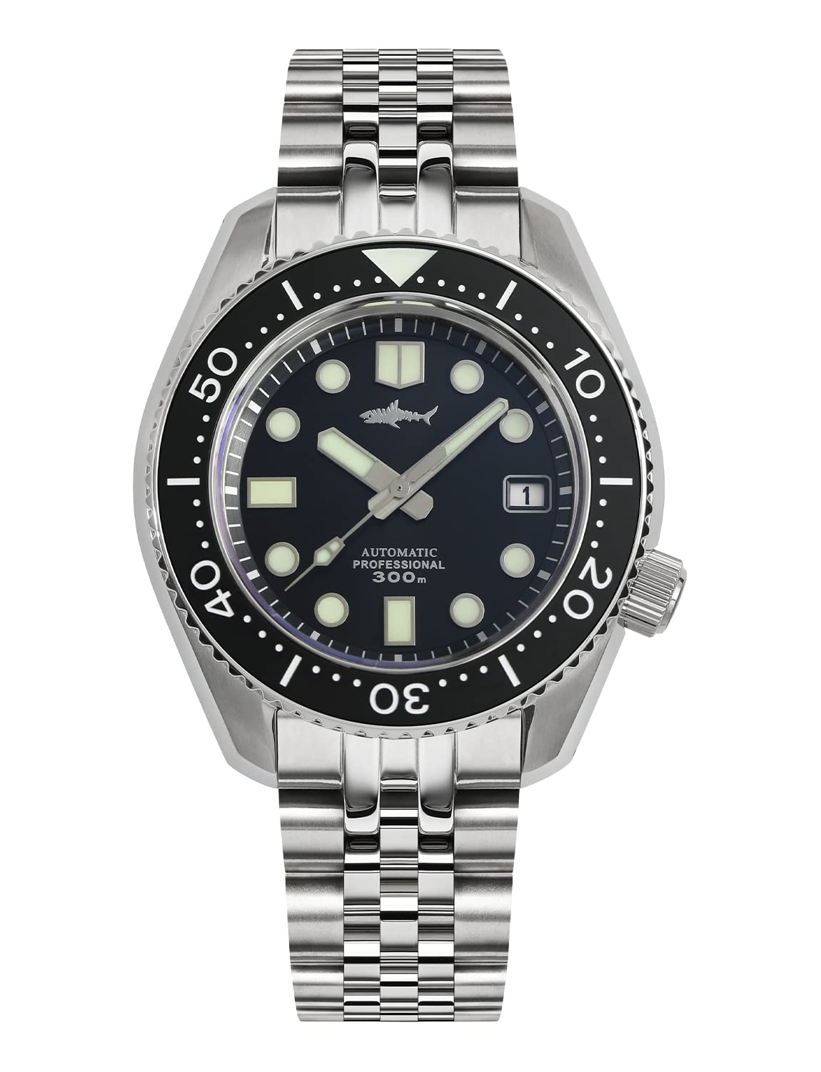 TACTICAL FROG Heimdallr Mens Diving Watch 300M Waterproof NH35 Automatic Mechanical Super Luminous Sapphire Crystal Wristwatch Sports Mens Watch