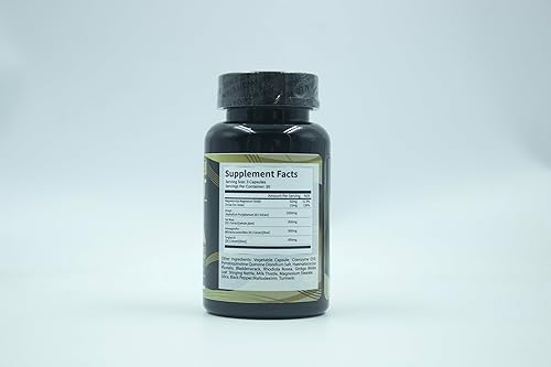 Miniatura 8 de Shilajit Suplemento con musgo marino, Ashwagandha, Tongkat Ali - Cápsulas de ácido fúlvico orgánico puro del Himalaya Shilajit - 90 unidades