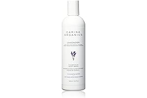 Carina Organics Lavender Shampoo and Body Wash: A Natural Oasis for Hair and Skin