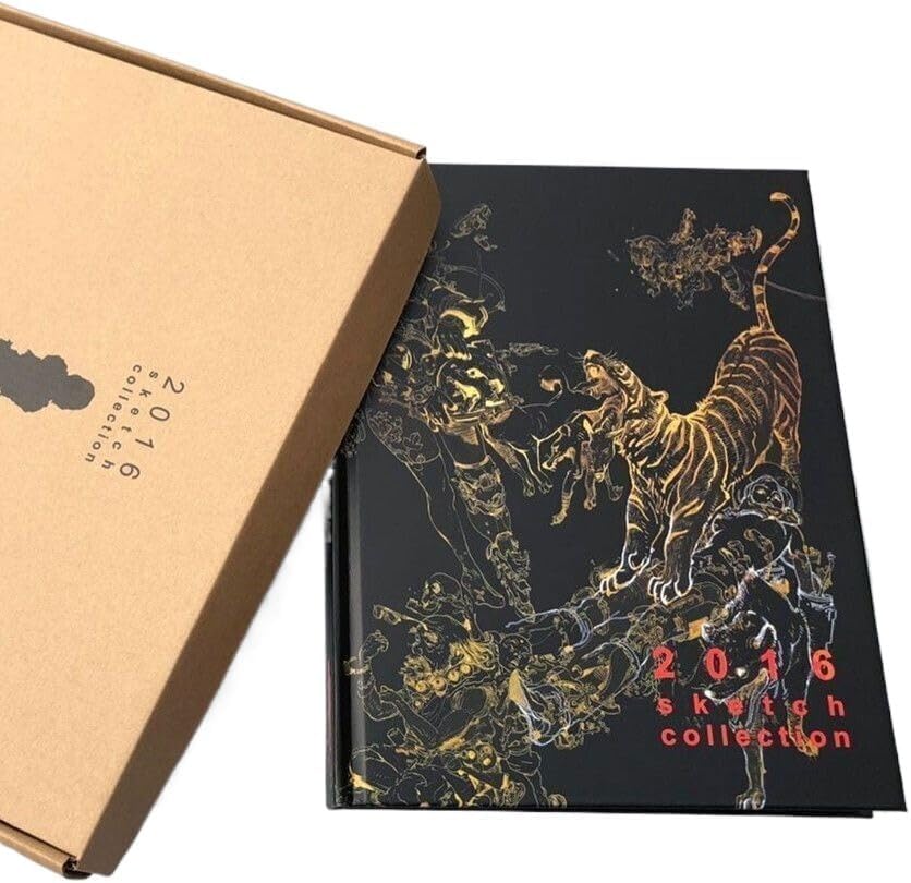 Generisch Kim Jung szkicownik, twarda okładka, kolekcja 2016, szkicownik Artbook, rysunek, 2 kg, heavy